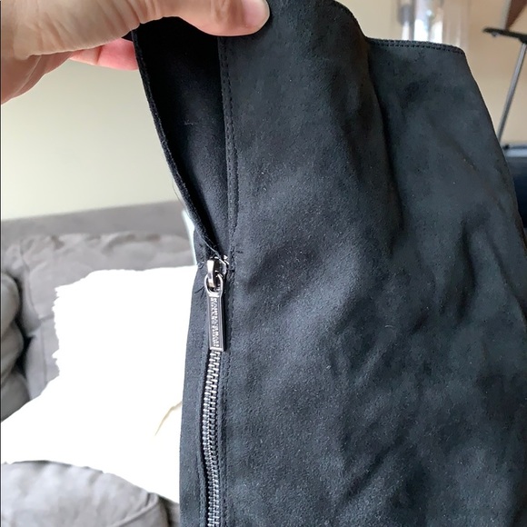 Kardashian Kollection black faux suede boot size9 - Picture 5 of 6